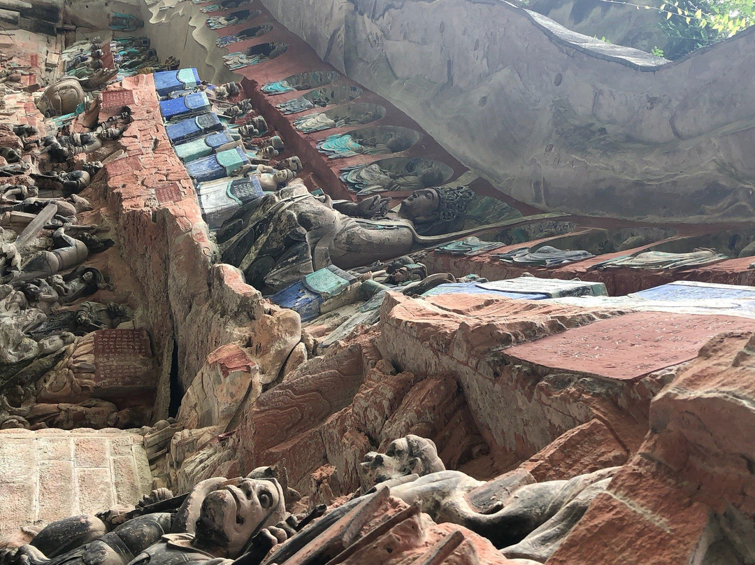 合川涞滩二佛景点图片
