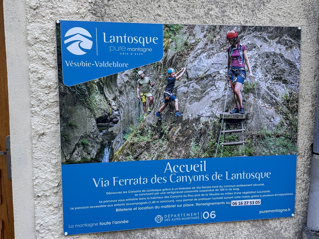 Via Ferrata des Canyons de Lantosque-Lantosque必去景点