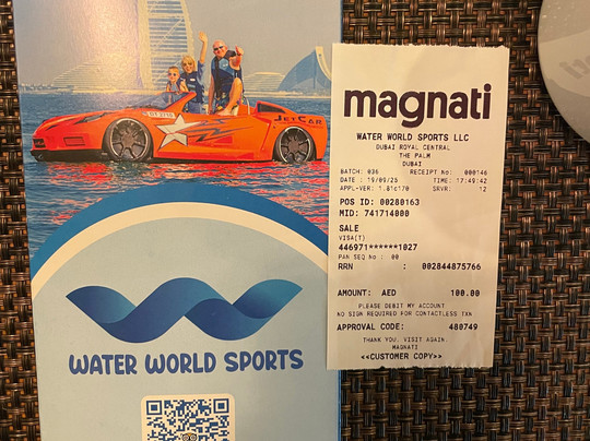 Water World Sports-迪拜必去景点