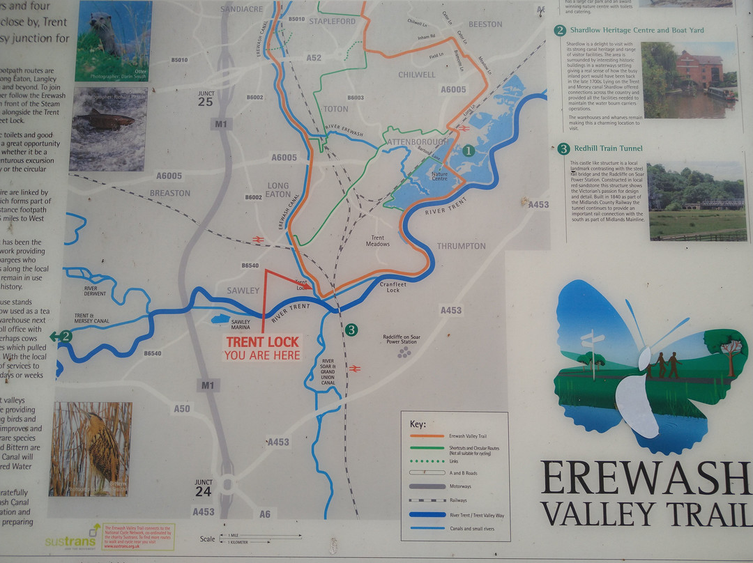 Trent Lock Canalside-Sawley必去景点