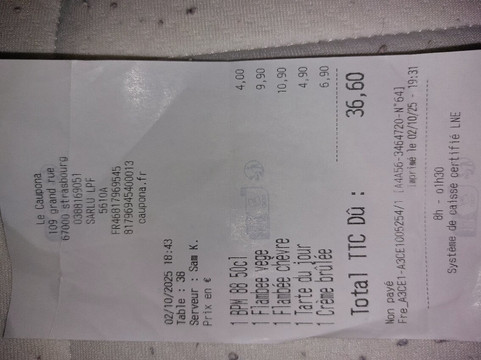 Le Caupona, Strasbourge, France