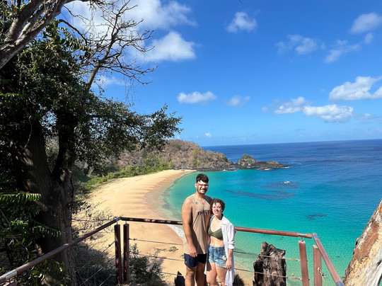 PÉ NA ILHA NORONHA-费尔南多-迪诺罗尼亚群岛必去景点