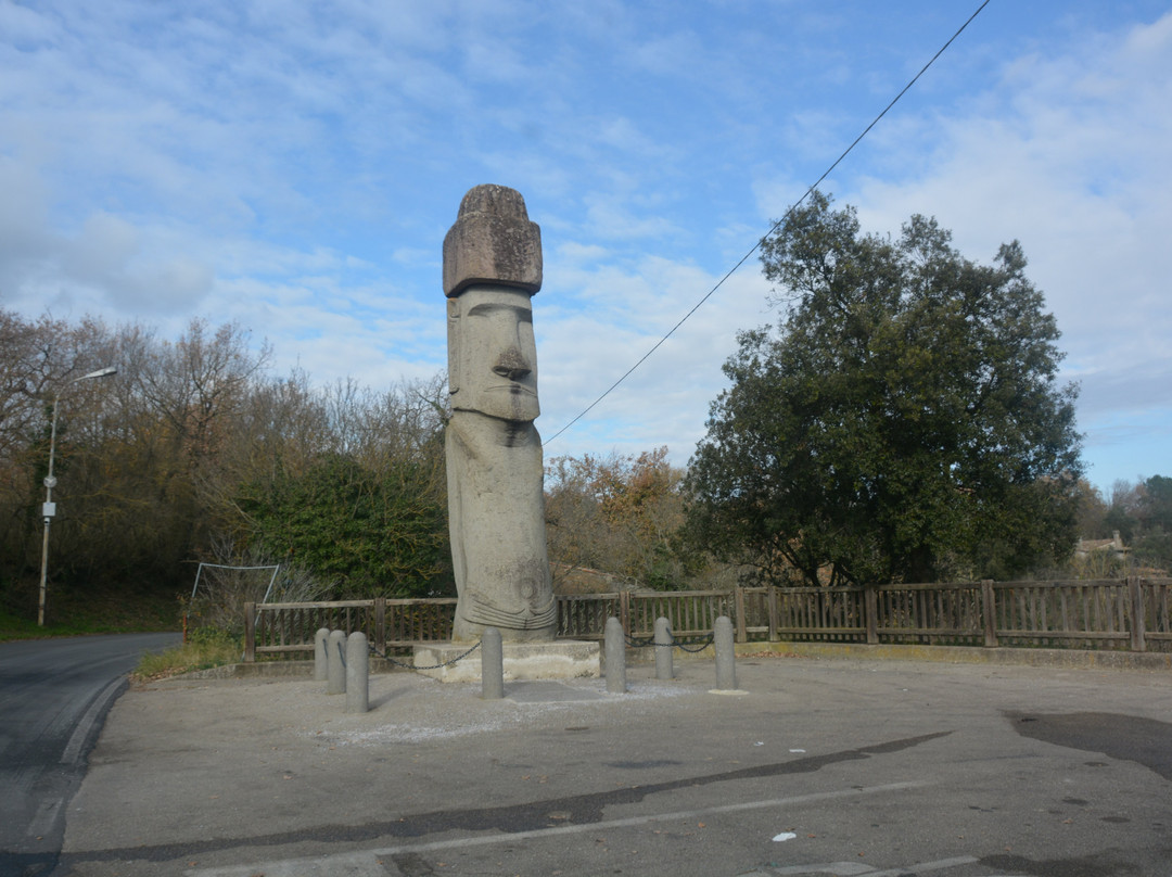 Statua Moai-Vitorchiano必去景点