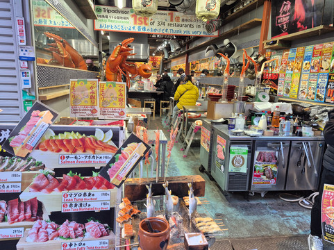 Tsukiji Fish Market-Tsukiji必去景点