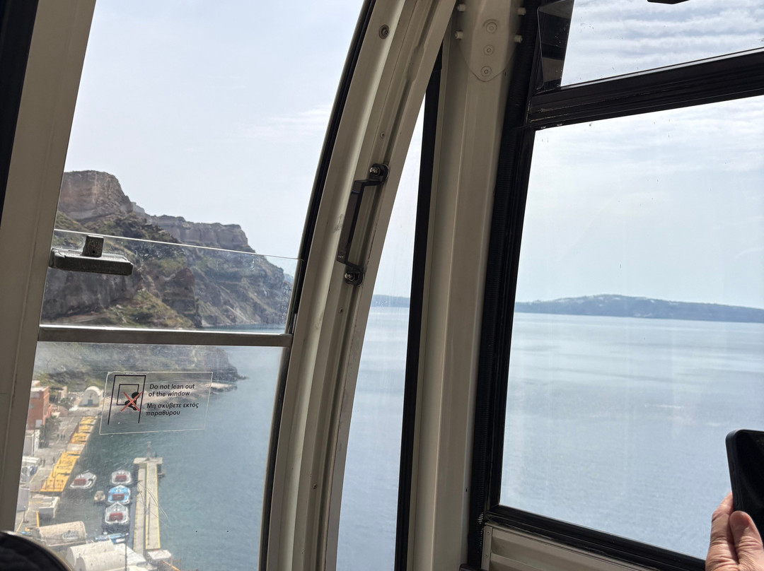 Santorini Cable Car-费拉必去景点