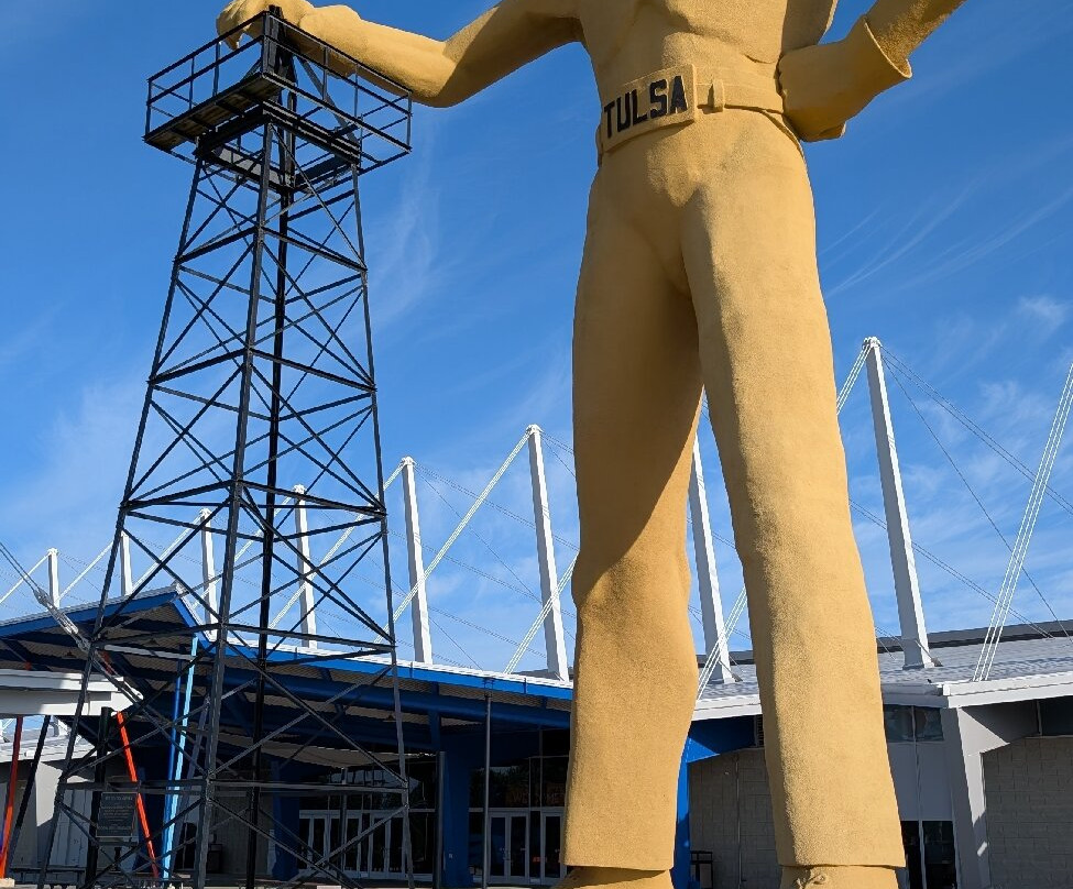 The Golden Driller-塔尔萨必去景点
