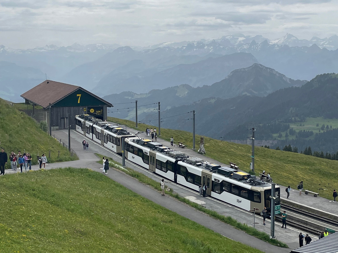 Vitznau-Rigi Kulm cogwheel railway-菲茨瑙必去景点