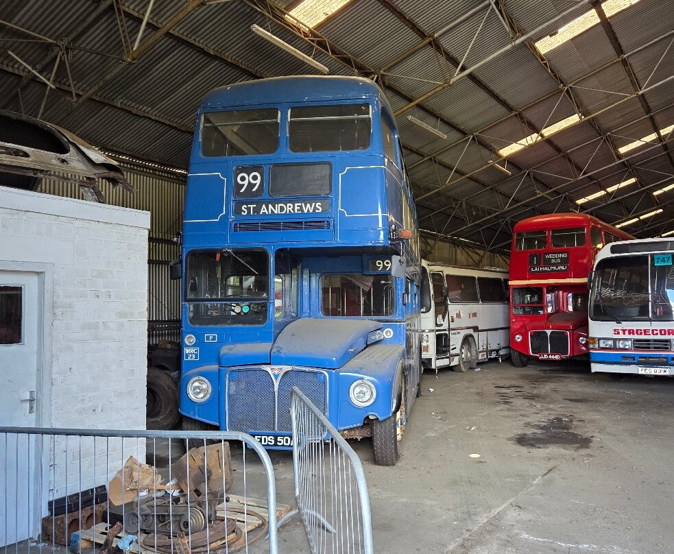 Scottish Vintage Bus Museum-丹弗姆林必去景点