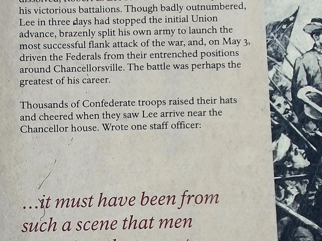 Chancellorsville Battlefield and Visitor Center-Spotsylvania必去景点