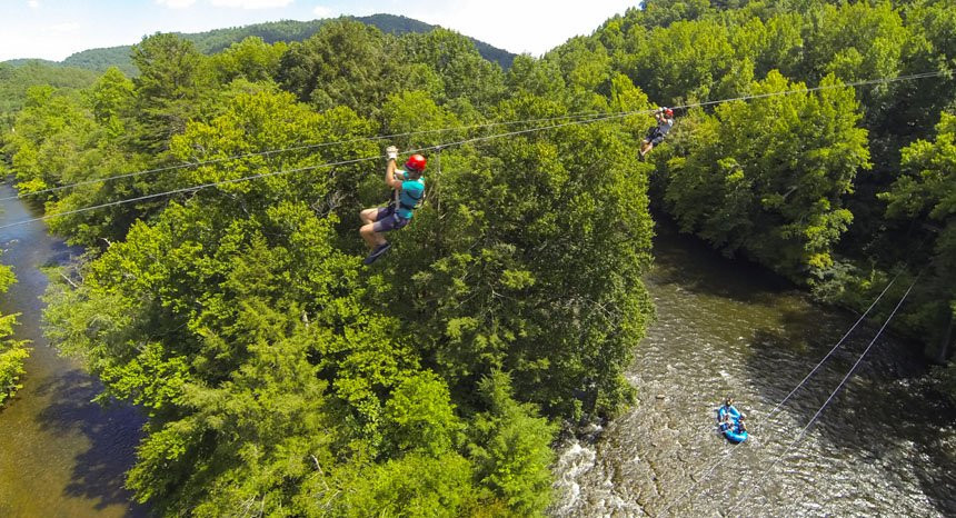 Ober Mountain Zipline景点图片