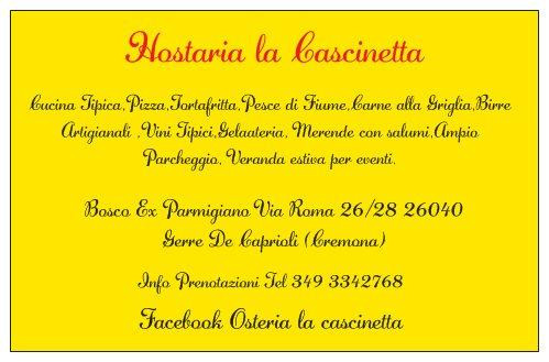 Hostaria la Cascinetta