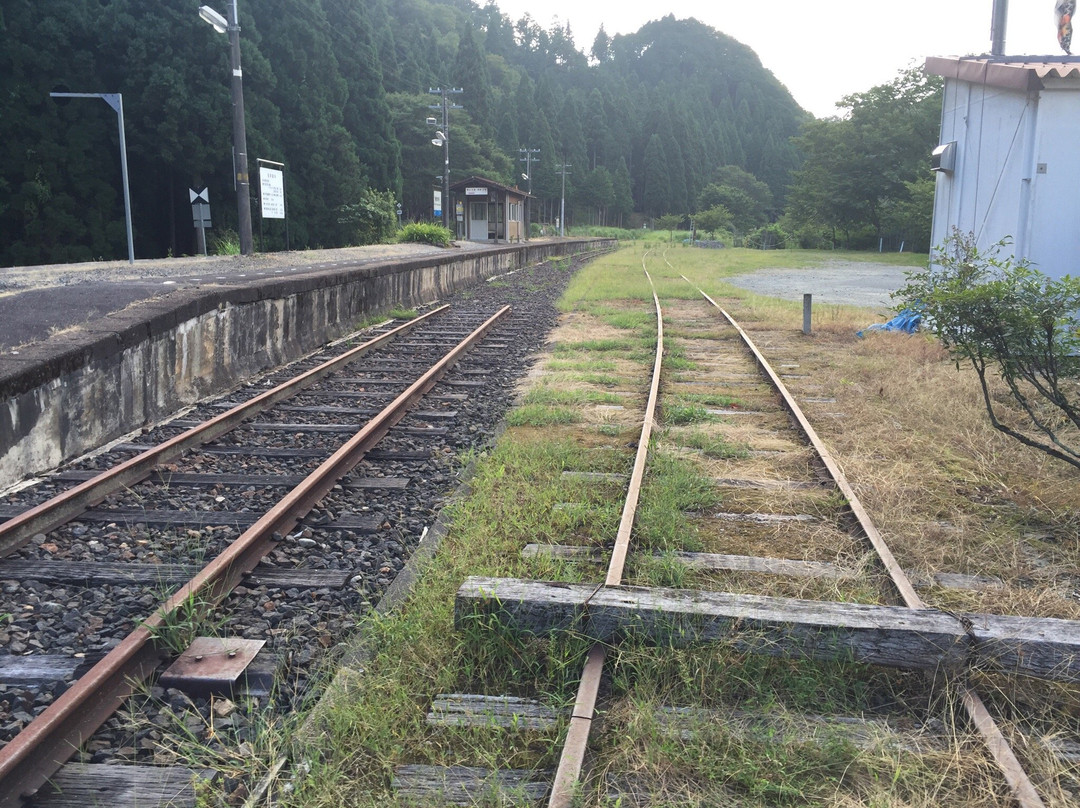 Mimasaka Kawai Station Railway Turntable