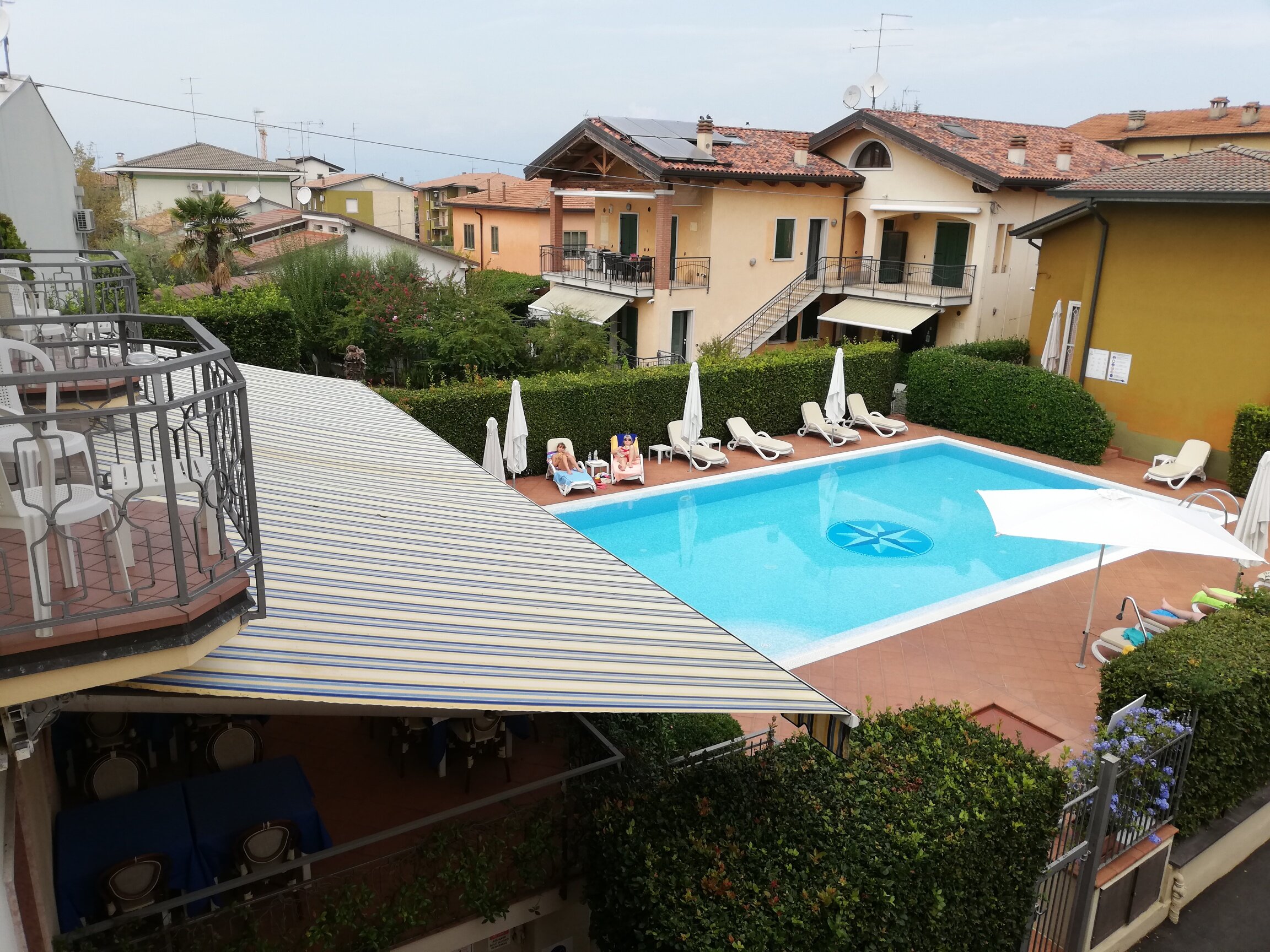 Albergo Ristorante Papa-泳池