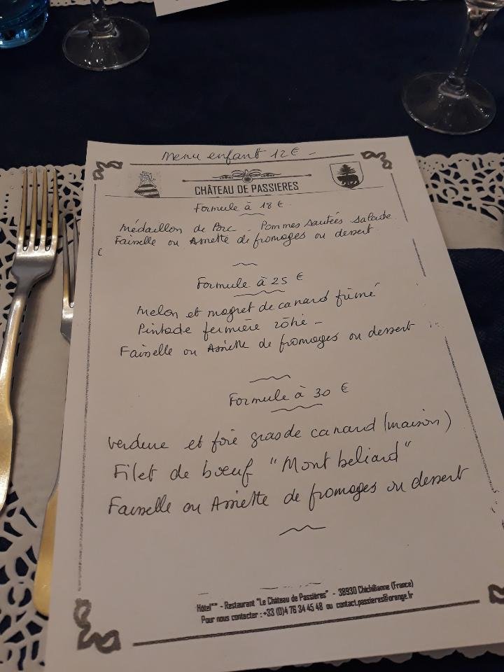 Château De Passières-餐饮