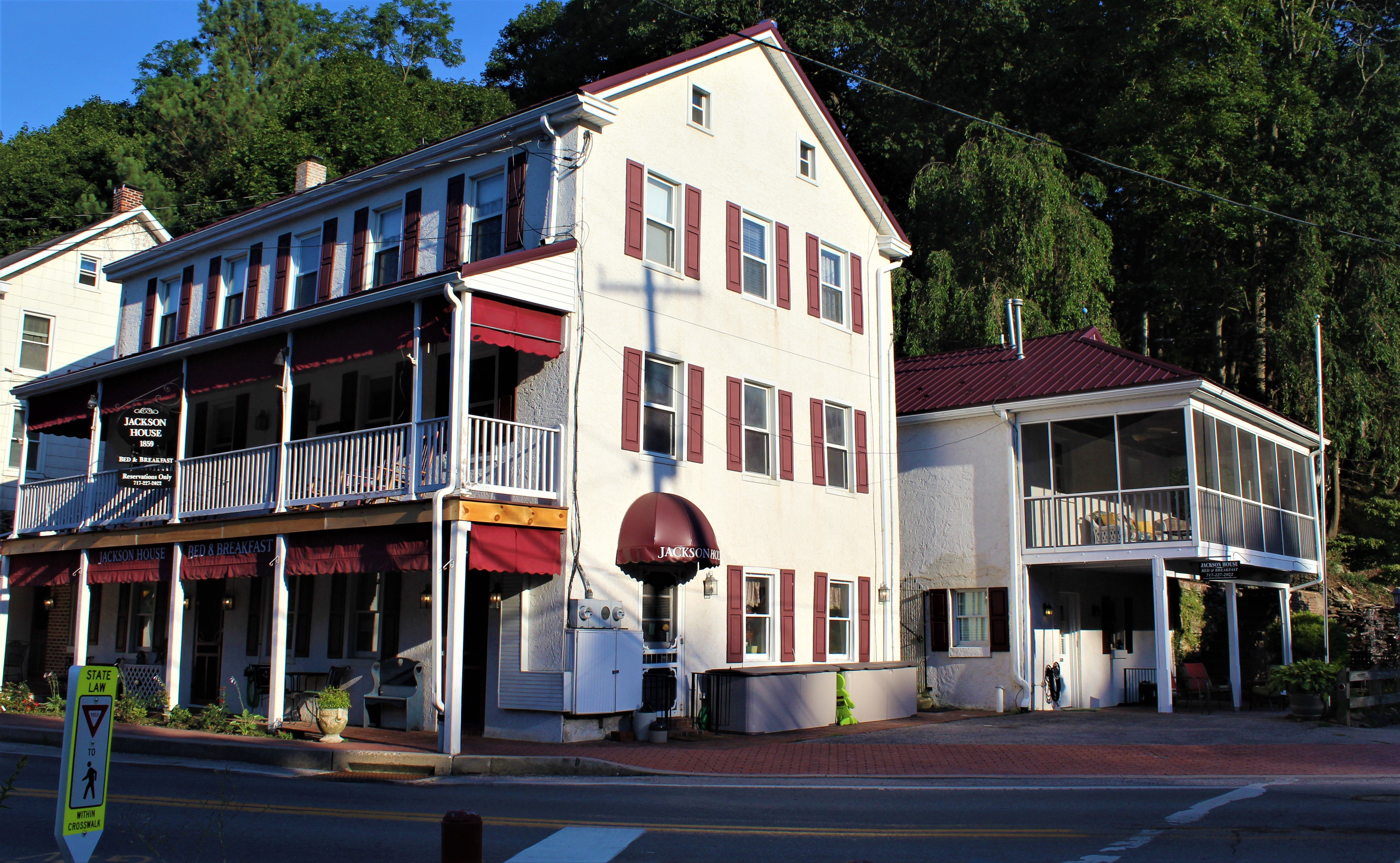 Jackson House Bed and Breakfast-浴室