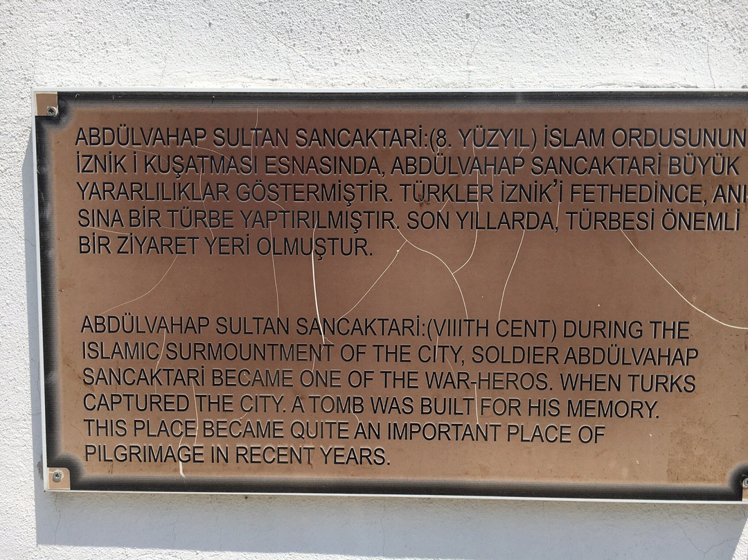 Abdulvahap Sancaktar Tomb