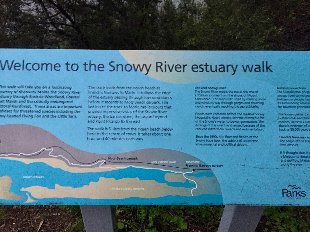 Snowy River Estuary Walk景点图片