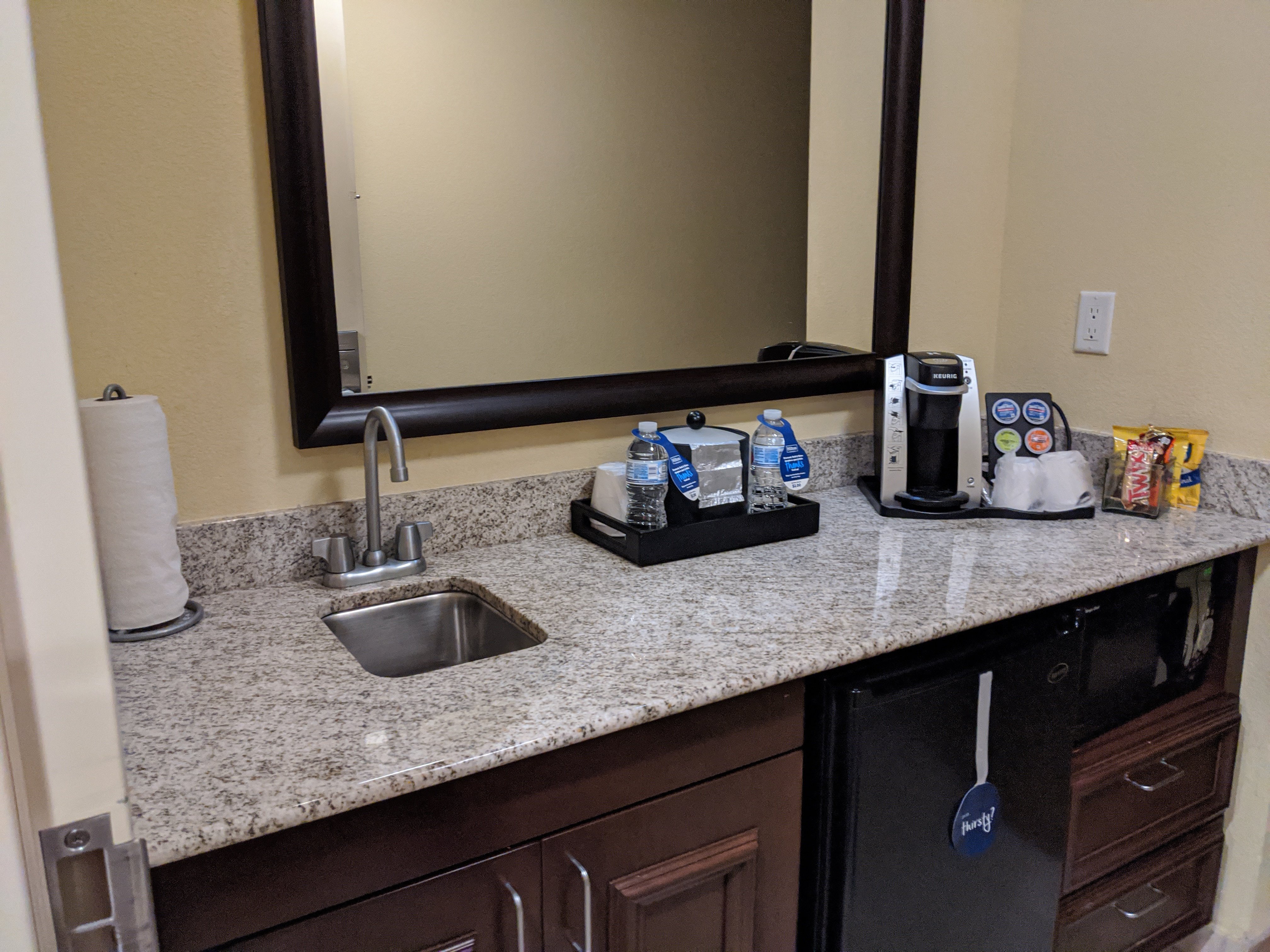 迈阿密南家园汉普顿酒店及套房-浴室