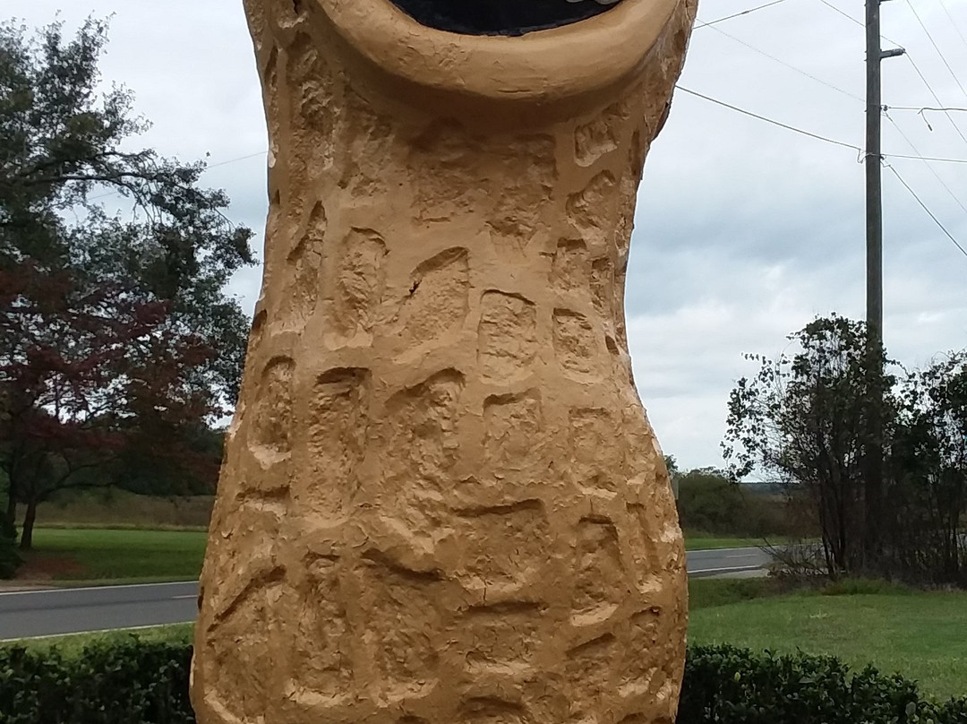 Jimmy Carter Peanut of Plains Statue-Plains必去景点