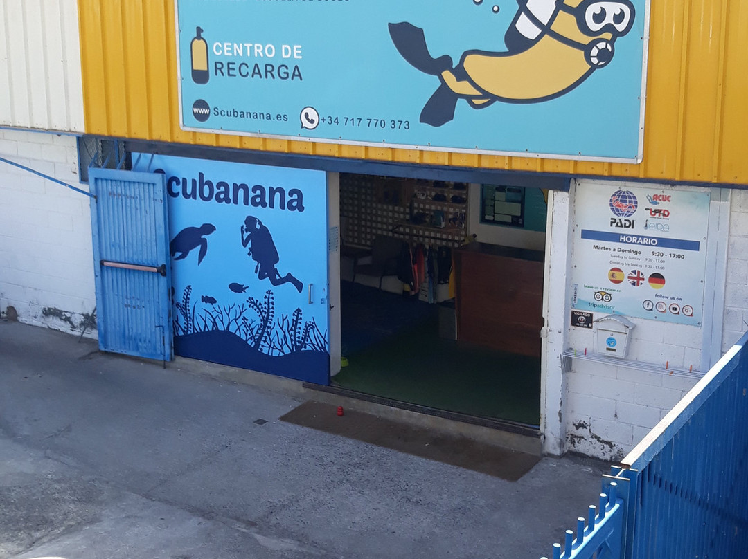 Scubanana Dive Center-圣克鲁斯-德特内里费必去景点