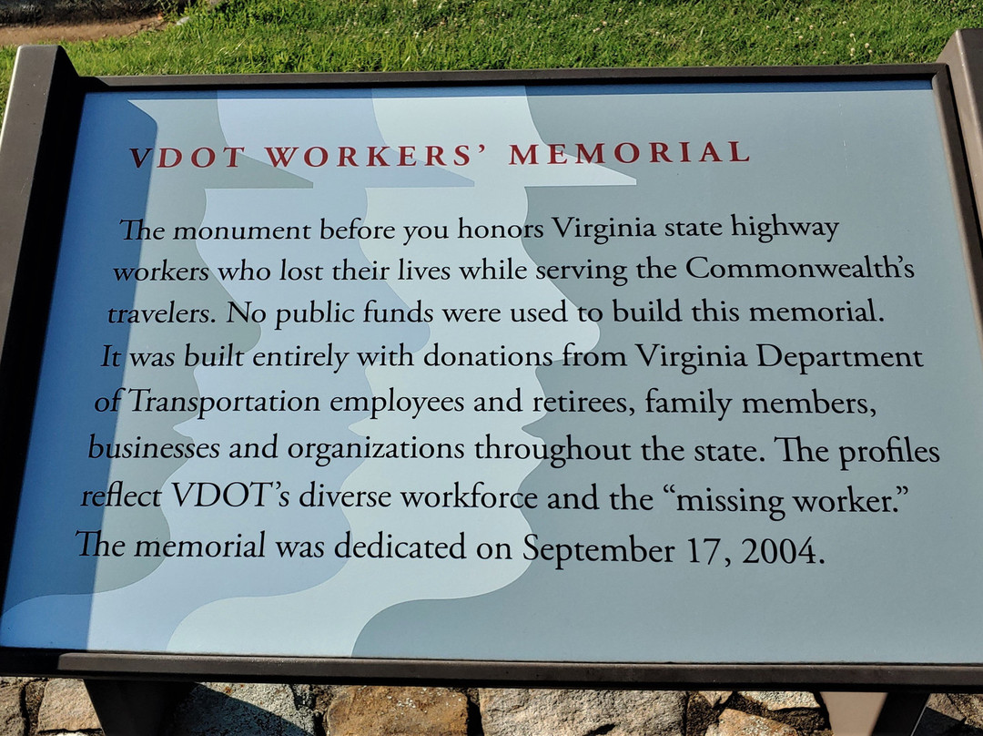 VDOT Workers' Memorial and Scenic Overlook-Greenwood必去景点