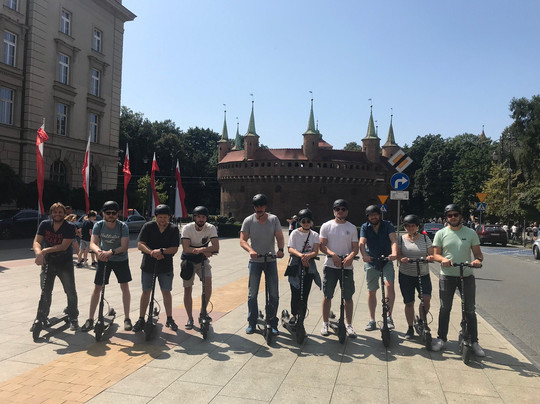 eScooters Tours-克拉科夫必去景点