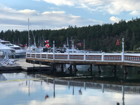 Roche Harbor Colors Ceremony-Roche Harbor必去景点