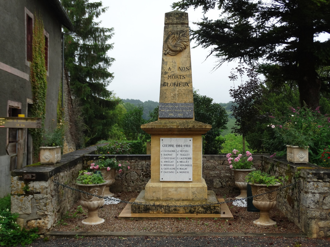 Molieres War Memorial-Molieres必去景点