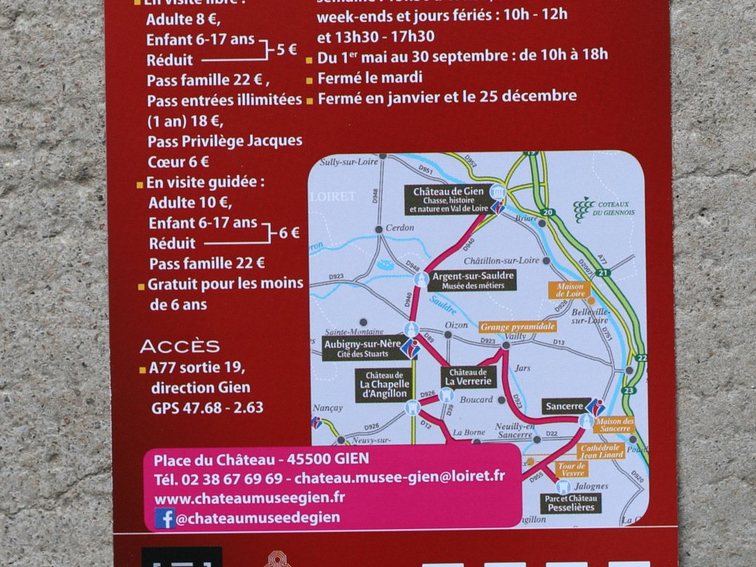 Chateau-musee de Gien-Gien必去景点