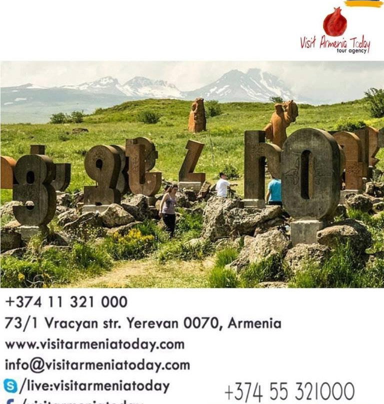 Armenian Alphabet Monument-Artashavan必去景点