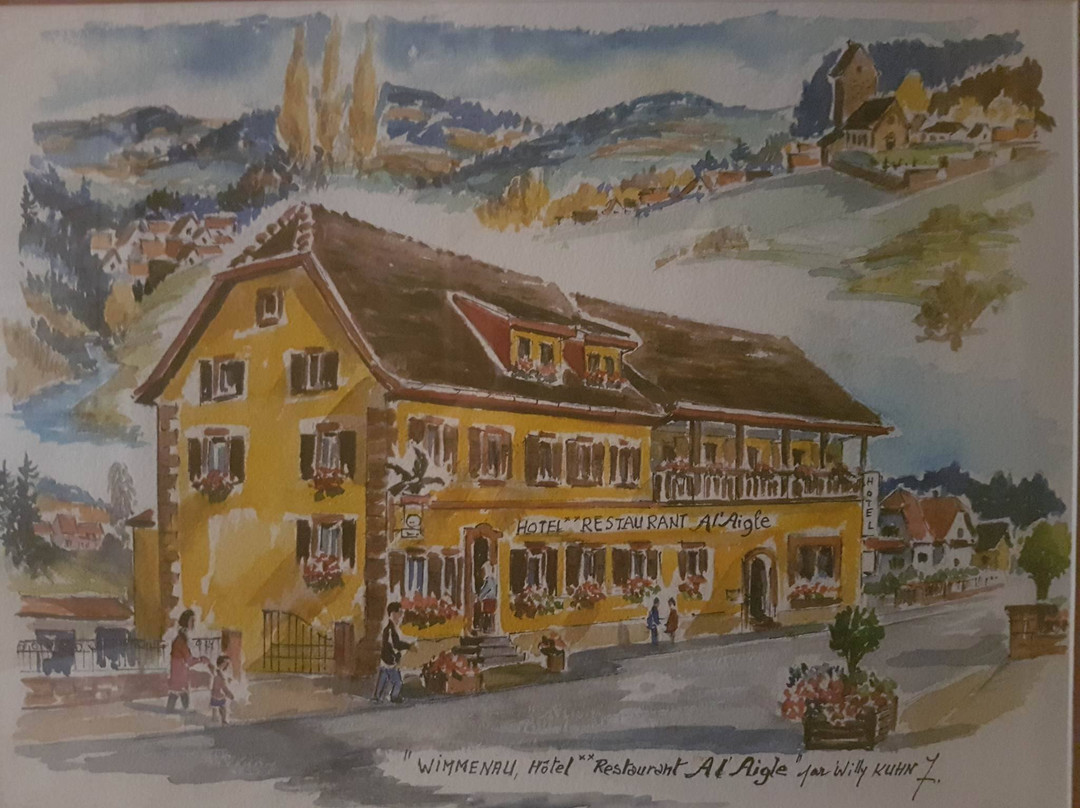 Wimmenau餐馆和美食-Restaurant A L'Aigle