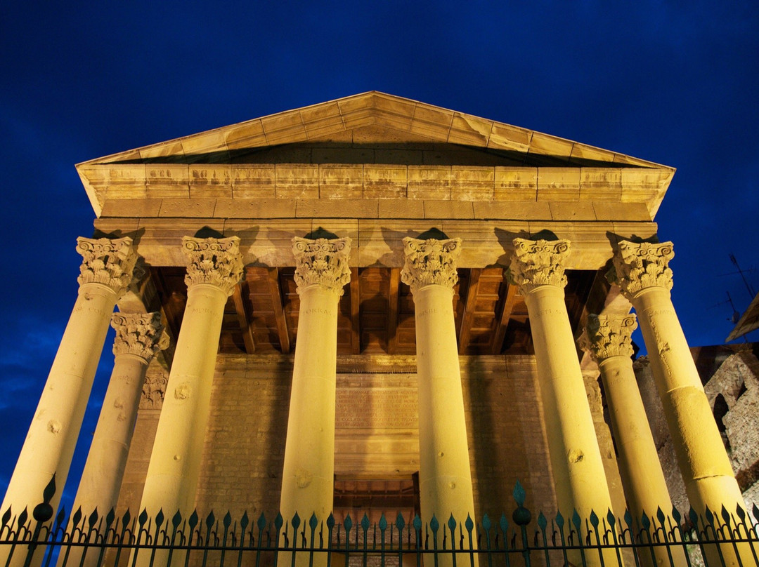 维克旅游景点-Templo Romano de Vic
