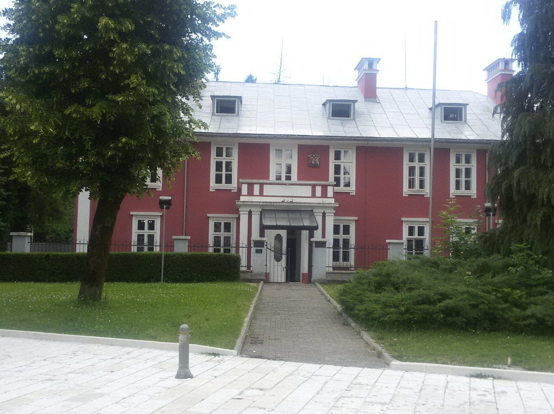 The building of the former Embassy of Great Britain in Montenegro-Cetinje必去景点