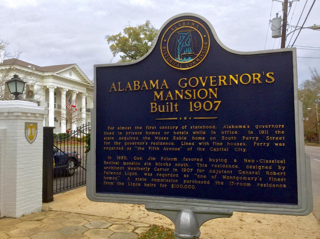 Governor's Mansion-蒙哥马利必去景点