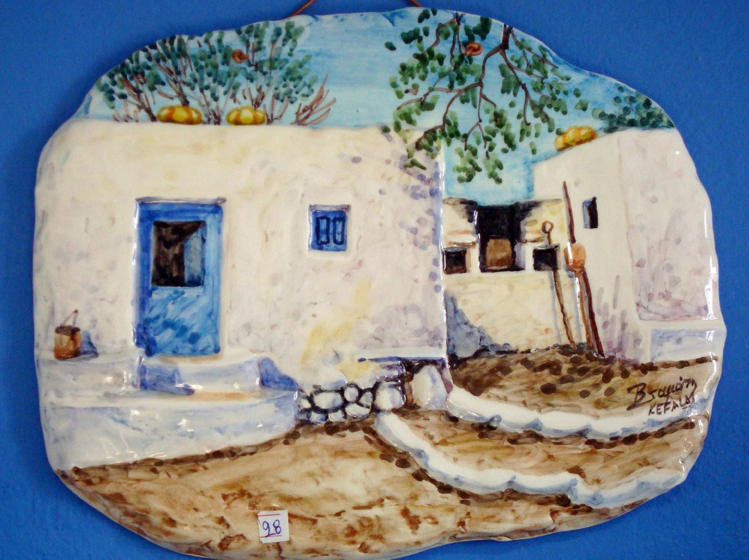 Vasso Art Gallerie Pottery Workshop-凯法洛斯必去景点