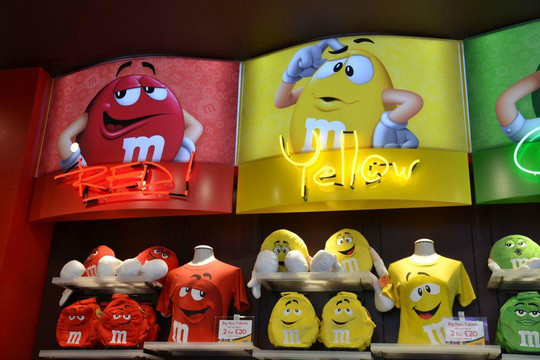M&M巧克力世界-伦敦必去景点