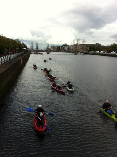 City Kayaking-都柏林必去景点