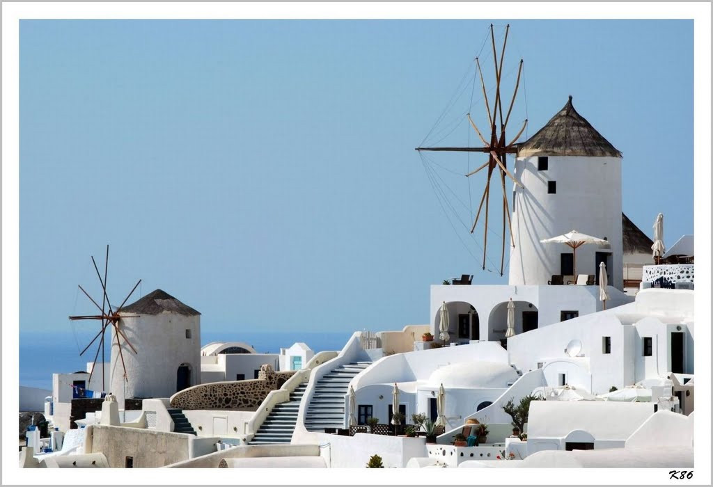 Dimitris P圣托里尼一日游-费拉必去景点