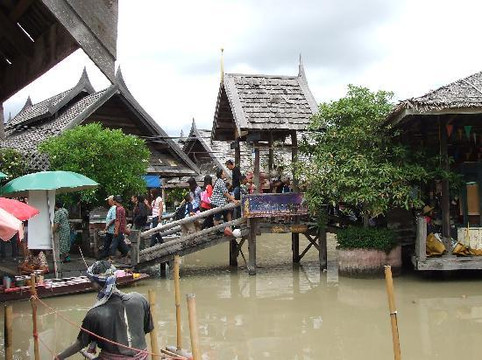 四方水上市场-芭堤雅必去景点