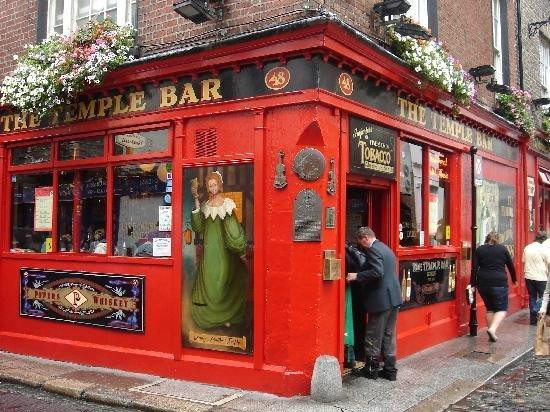 Temple Bar Pub酒吧-都柏林必去景点