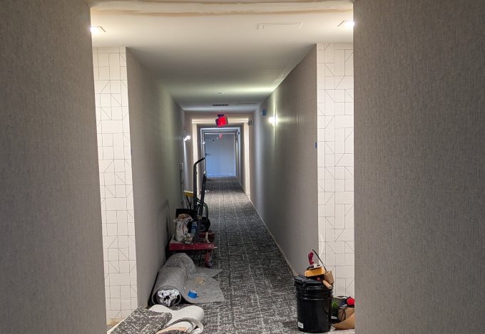 普林斯顿Homewood Suites by Hilton-浴室