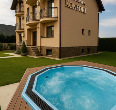 Gepiu酒店住宿-Pensiunea Konfort