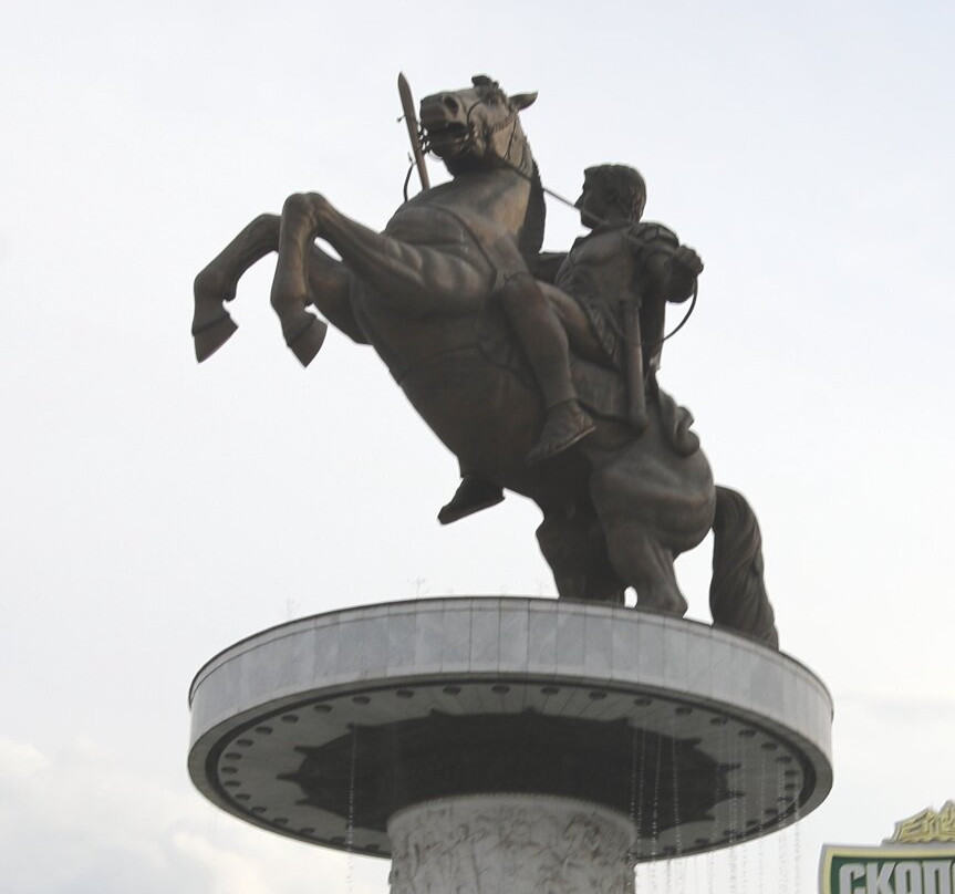 Warrior on a Horse-斯科普里必去景点