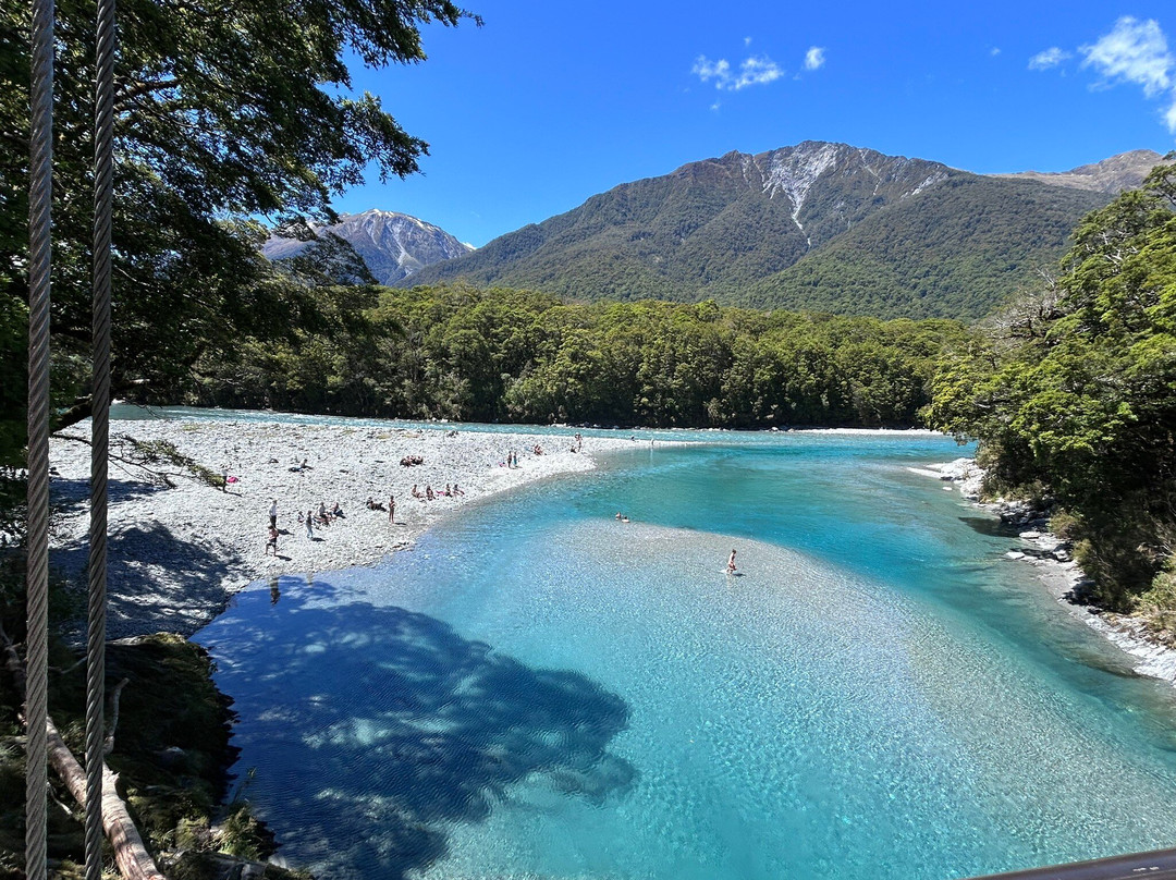 Blue Pools Track-瓦纳卡必去景点