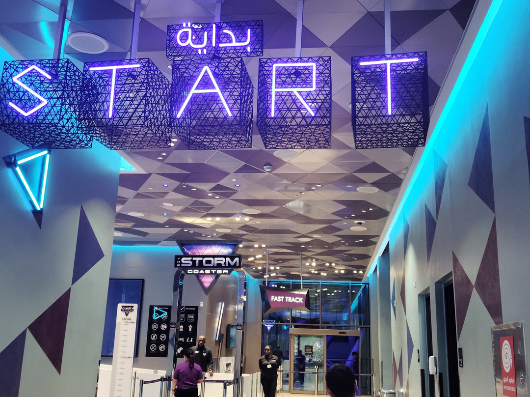 The Storm Coaster-迪拜必去景点