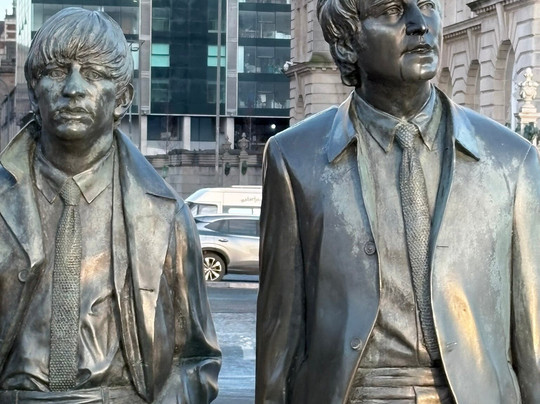 Beatles Statue-利物浦必去景点