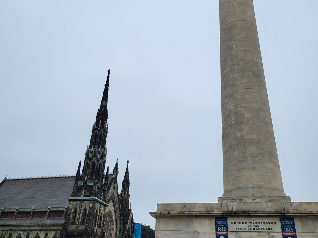Washington Monument and Mount Vernon Place-巴尔的摩必去景点
