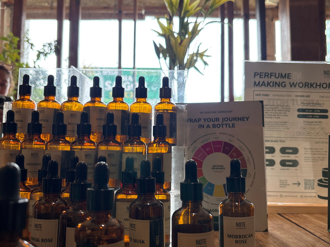 NOTE - The Scent Lab-胡志明市必去景点