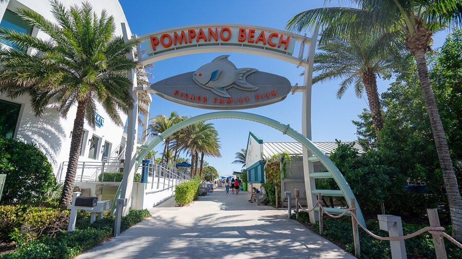 Pompano Municipal Pier-庞帕诺比奇必去景点