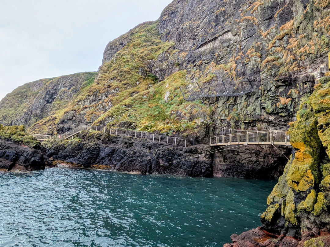The Gobbins Cliff Path-Larne必去景点